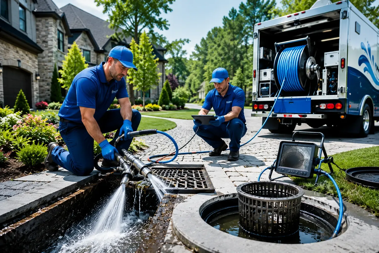 Local outdoor drain cleaning professionals in Dunlap, CA