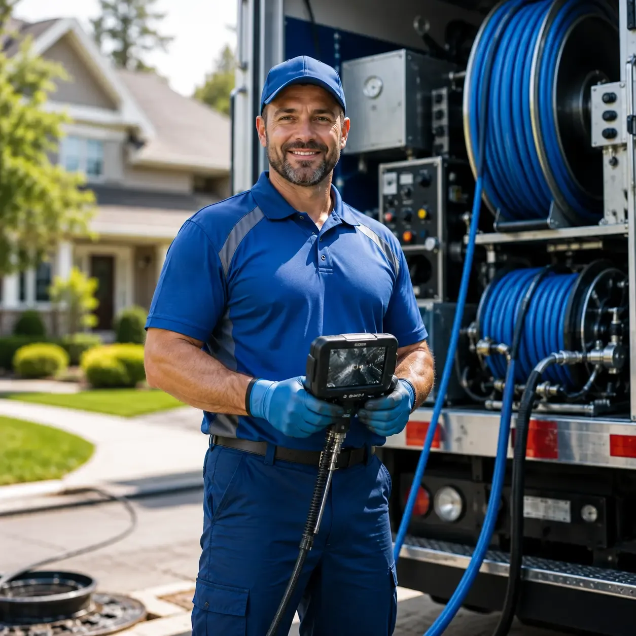 Local outdoor drain cleaning specialists in Dunlap, CA
